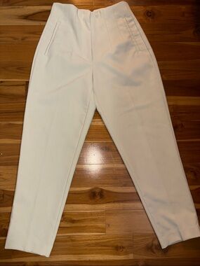 ZARA Women’s  Beige Pleated Pants